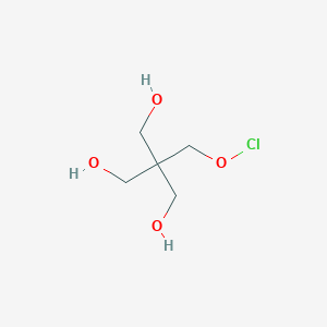 3-Hydroxy-2,2-bis(hydroxymethyl)propyl hypochlorite