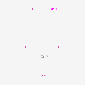 Chromium(3+) rubidium fluoride (1/1/4)