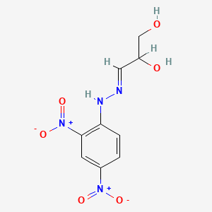 (+-)-2,3-Dihydroxypropanal (2,4-dinitrophenyl)hydrazone