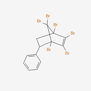 1,2,3,4,7,7-Hexabromo-5-phenylbicyclo[2.2.1]hept-2-ene