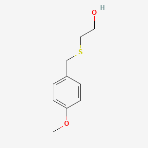 2-{[(4-Methoxyphenyl)methyl]sulfanyl}ethan-1-ol