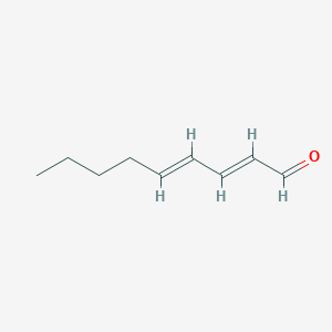 molecular formula C9H14O B146766 反式，反式-2,4-壬二烯醛 CAS No. 5910-87-2