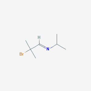 (1E)-2-Bromo-2-methyl-N-(propan-2-yl)propan-1-imine