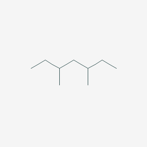 molecular formula C9H20 B146769 3,5-二甲基庚烷 CAS No. 926-82-9