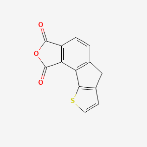 4-oxa-14-thiatetracyclo[7.6.0.02,6.011,15]pentadeca-1(9),2(6),7,11(15),12-pentaene-3,5-dione