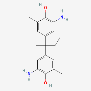 4,4'-(Butane-2,2-diyl)bis(2-amino-6-methylphenol)