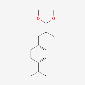 1-(3,3-Dimethoxy-2-methylpropyl)-4-(1-methylethyl)benzene