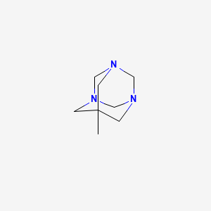 1,3,5-Triazatricyclo(3.3.1.13,7)decane, 7-methyl-