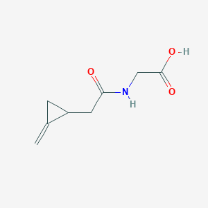 N-[(2-Methylidenecyclopropyl)acetyl]glycine