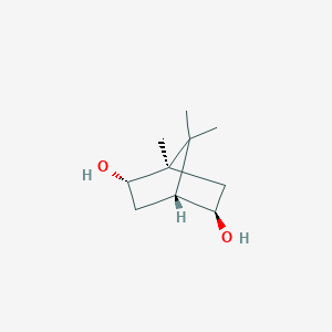 Bicyclo[2.2.1]heptane-2,5-diol, 1,7,7-trimethyl-, (1R,2S,4R,5R)-