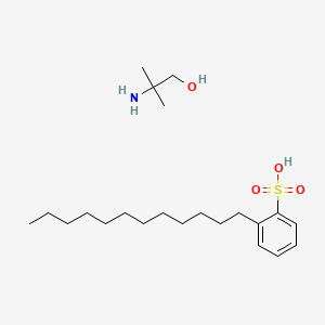 Dodecylbenzenesulfonic acid, 2-amino-2-methylpropanol salt