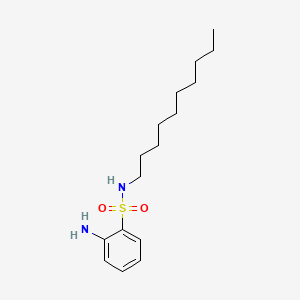 Benzenesulfonamide, 2-amino-N-decyl-