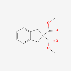 molecular formula C13H14O4 B1467719 2,2-Dimethyl 1,3-dihydroindene-2,2-dicarboxylate CAS No. 276888-00-7