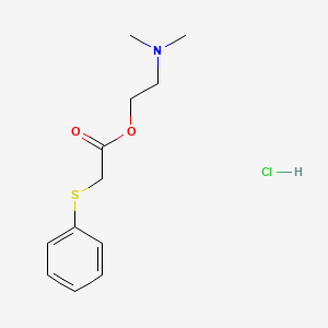 2-(Dimethylamino)ethyl (phenylthio)acetate hydrochloride