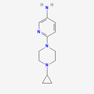 6-(4-Cyclopropylpiperazin-1-yl)pyridin-3-amine