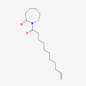 1-(Undec-10-enoyl)azepan-2-one