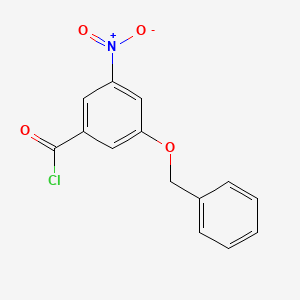 3-(Benzyloxy)-5-nitrobenzoyl chloride