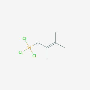 Trichloro(2,3-dimethylbut-2-en-1-yl)silane