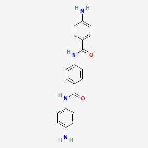 4-Amino-N-{4-[(4-aminophenyl)carbamoyl]phenyl}benzamide