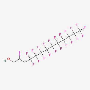 1-Tridecanol, 4,4,5,5,6,6,7,7,8,8,9,9,10,10,11,11,12,12,13,13,13-heneicosafluoro-2-iodo-