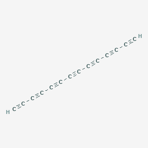 molecular formula C14H2 B14677437 Tetradeca-1,3,5,7,9,11,13-heptayne CAS No. 38646-98-9