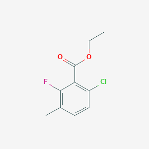 B1467747 Ethyl 6-chloro-2-fluoro-3-methylbenzoate CAS No. 773135-51-6