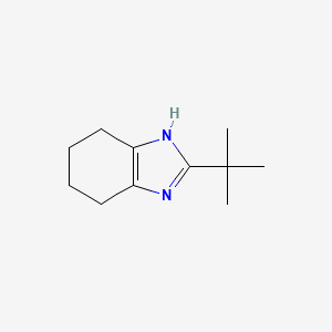 molecular formula C11H18N2 B1467748 2-叔丁基-4,5,6,7-四氢-1H-苯并咪唑 CAS No. 1428233-64-0