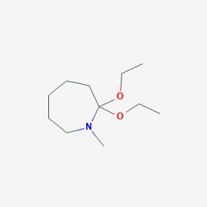 1H-Azepine, 2,2-diethoxyhexahydro-1-methyl-