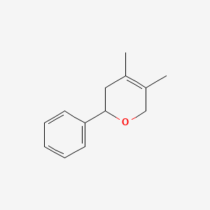 4,5-dimethyl-2-phenyl-3,6-dihydro-2H-pyran