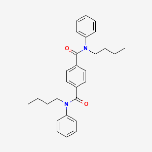 N~1~,N~4~-Dibutyl-N~1~,N~4~-diphenylbenzene-1,4-dicarboxamide