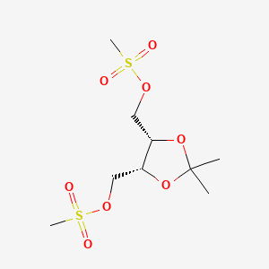 [(4r,5s)-2,2-Dimethyl-1,3-dioxolane-4,5-diyl]dimethanediyl dimethanesulfonate