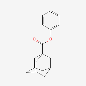 3-Adamantanecarboxylic acid, phenyl ester