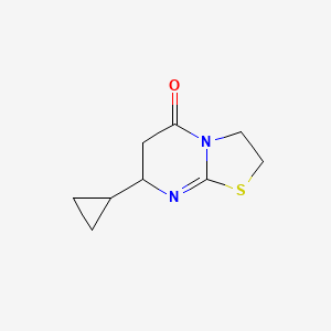 7-Cyclopropyl-2,3,6,7-Tetrahydro-5H-thiazolo(3,2-a)pyrimidin-5-one