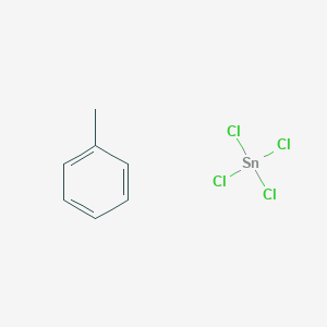 molecular formula C7H8Cl4Sn B14677766 Tetrachlorostannane--toluene (1/1) CAS No. 36065-04-0