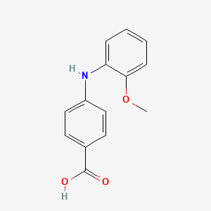 molecular formula C14H13NO3 B1467777 4-((2-甲氧基苯基)氨基)苯甲酸 CAS No. 1275482-57-9