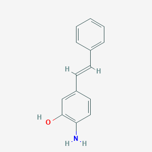 (E)-4-Amino-3-stilbenol