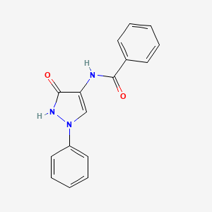 N-(3-Oxo-1-phenyl-2,3-dihydro-1H-pyrazol-4-yl)benzamide