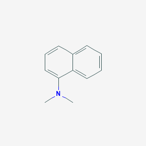 molecular formula C12H13N B146779 N,N-二甲基-1-萘胺 CAS No. 86-56-6