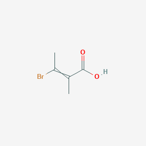 3-Bromo-2-methylbut-2-enoic acid