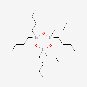 molecular formula C24H54O3Sn3 B14677964 2,2,4,4,6,6-Hexabutyl-1,3,5,2,4,6-trioxatristanninane CAS No. 38133-97-0