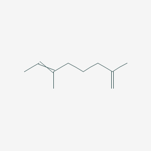 molecular formula C10H18 B14677981 2,6-Dimethylocta-1,6-diene CAS No. 31222-43-2