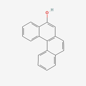 molecular formula C18H12O B14678025 Benzo[c]phenanthren-5-ol CAS No. 38063-26-2