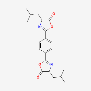 2,2'-(1,4-Phenylene)bis[4-(2-methylpropyl)-1,3-oxazol-5(4H)-one]