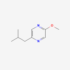 Pyrazine, 2-methoxy-5-(2-methylpropyl)-