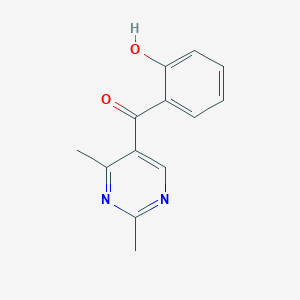 (2,4-Dimethylpyrimidin-5-yl)(2-hydroxyphenyl)methanone