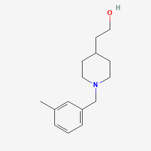 B1467818 2-(1-(3-Methylbenzyl)piperidin-4-yl)ethan-1-ol CAS No. 1554326-52-1