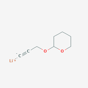 Lithium, [3-[(tetrahydro-2H-pyran-2-yl)oxy]-1-propynyl]-