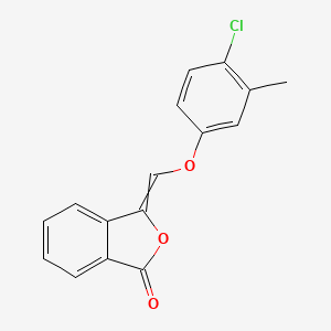 3-[(4-Chloro-3-methylphenoxy)methylidene]-2-benzofuran-1(3H)-one