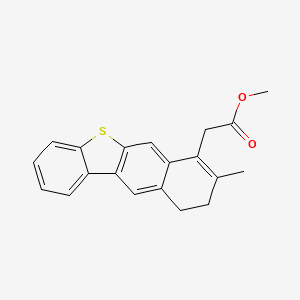 Methyl 2-(8-methyl-9,10-dihydronaphtho[7,6-b][1]benzothiol-7-yl)acetate