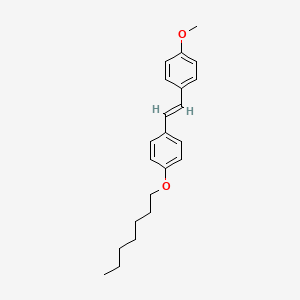 4-Methoxy-4'-heptoxy-trans-stilbene